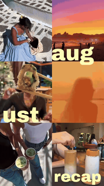 August Diary Reel
