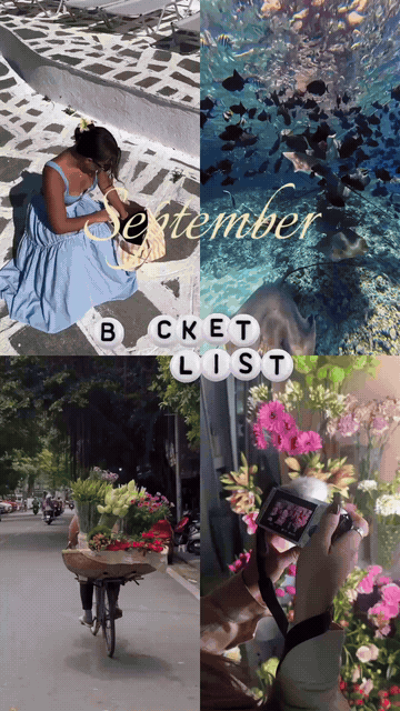 Bucket list September