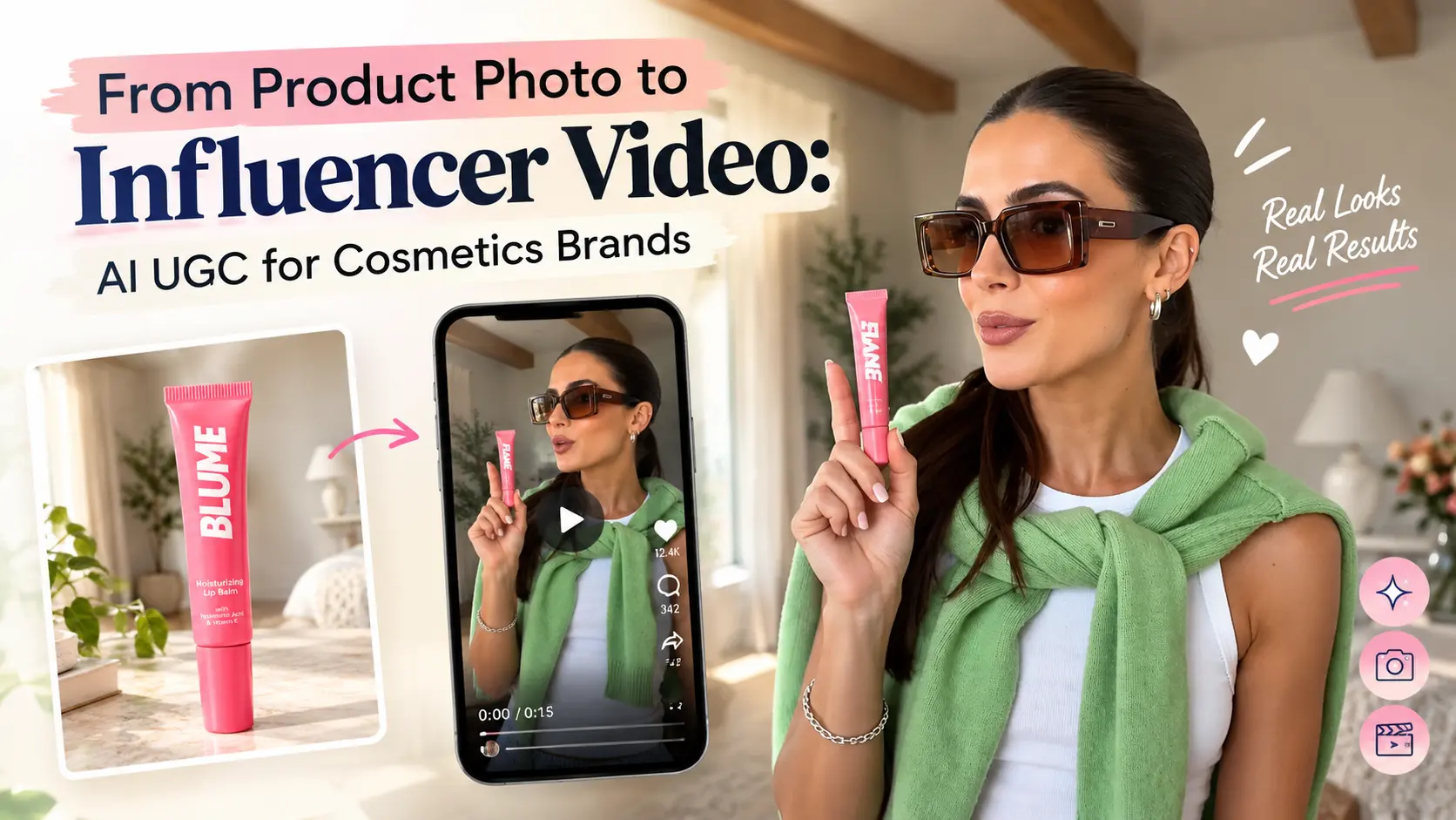 From Product Photo to Influencer Video: AI UGC for Cosmetics Brands