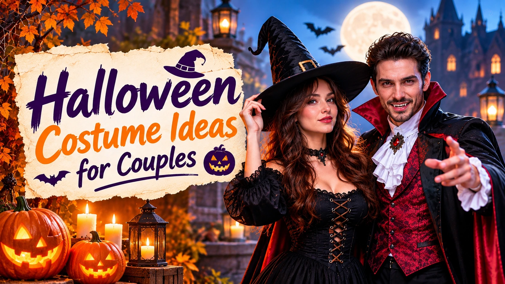 Couples Halloween Costume Ideas You Can Try On With AI on Templix